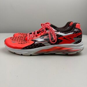 Skechers GOrun Ride 4 Men's Orange Black Running Shoes 53997 ORB Size 11